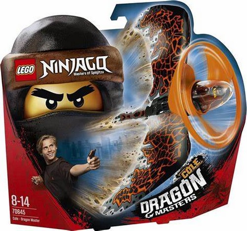 70645 Ninjago :Cole maestro dragone