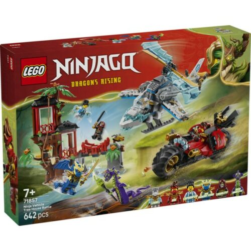 71857 Ninjago Battaglia alla casa sull’albero con veicolo Ninja