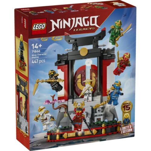71866 Ninjago Display personaggi Ninja – 15° anniversario