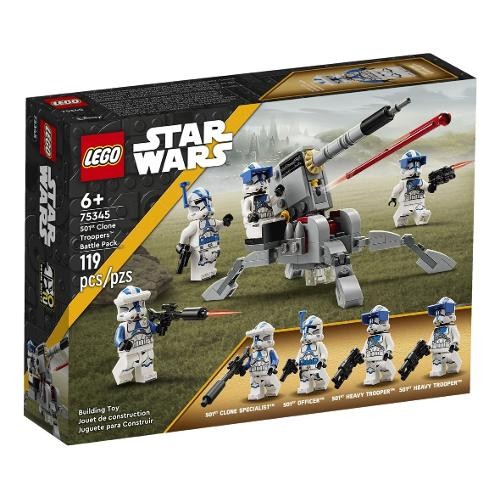 75345 Star Wars : Battle pack clone troopers legione 501