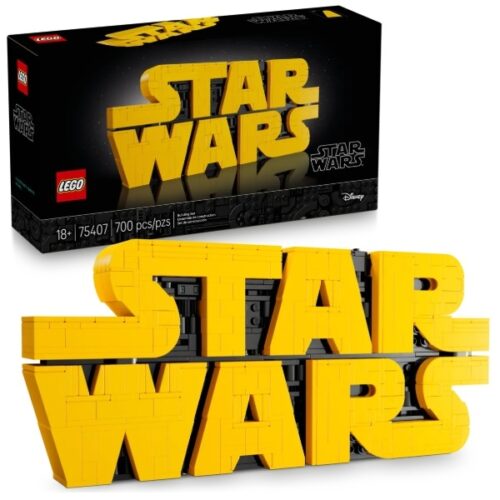 75407 Star Wars : Logo Star Wars™ in mattoncini