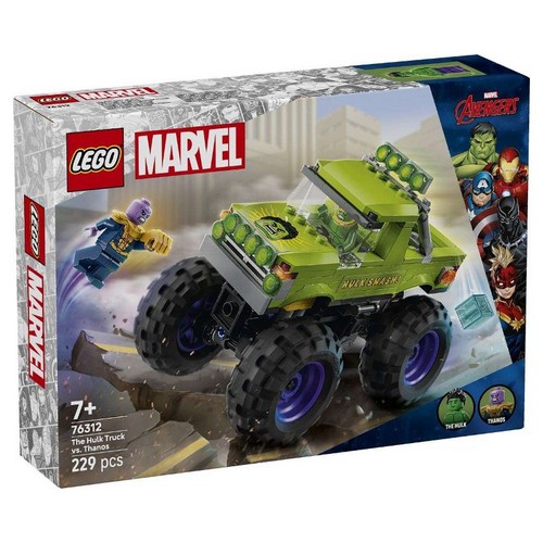 76312 Super Heroes Truck di Hulk contro Thanos