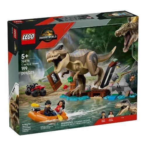 76975 Jurassic: Fuga sul fiume dal T. rex