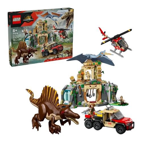 76976 Jurassic: Missione aerea con Spinosauro e Quetzalcoatlus