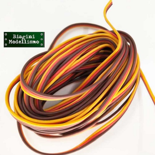 Cavo HITEC/JR Heavy Duty 5mt 22AWG