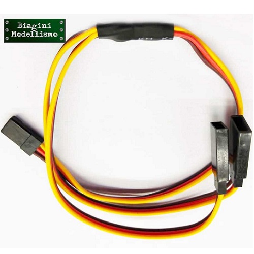 Prolunga HITEC/JR Y HD 22AWG 300mm