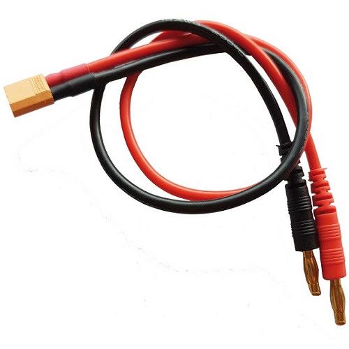 Cavo carica XT30 30cm 14AWG maschio