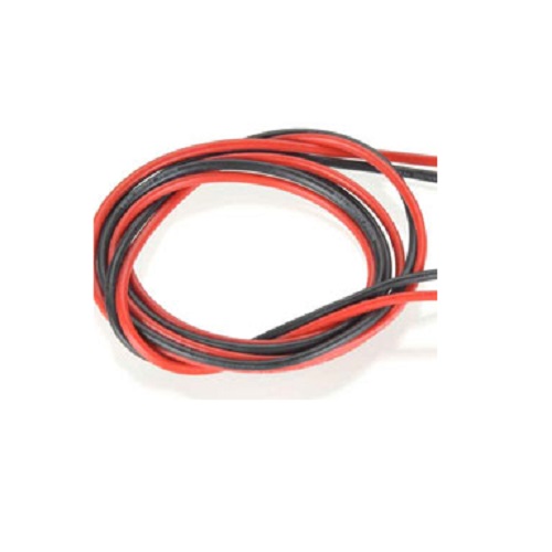 Cavo silicone 10AWG (1m rosso+1m nero) 5,26mm²