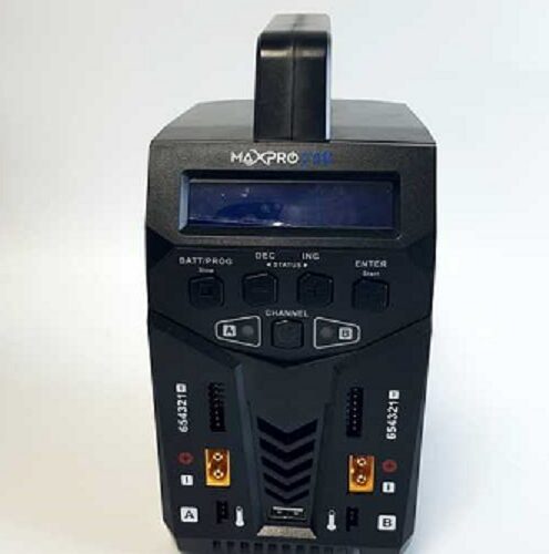 CARICA BATTERIE DUE USCITE 120W