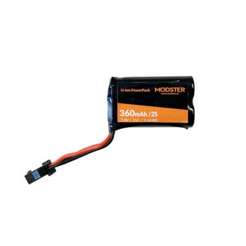 Batteria agli ioni di litio 2S 360 mAh 7,4 V Vector SR 30 SM-Connettore