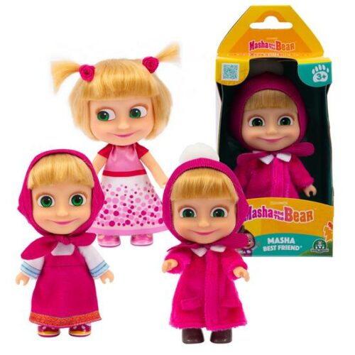 Masha e Orso  pers.12 cm ass
