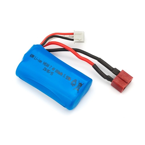 Batteria Li-Ion 7,4V 800mAh T plug