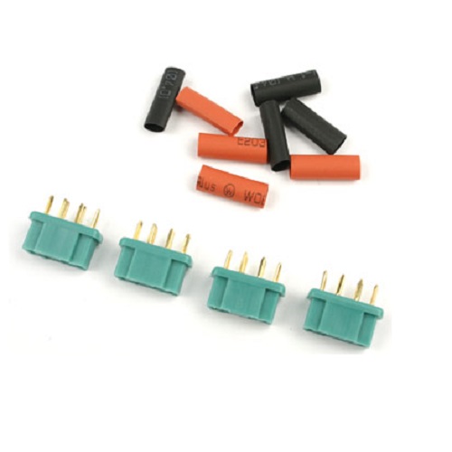 Connettore 6 Pin femmina 5pz termoretraibile