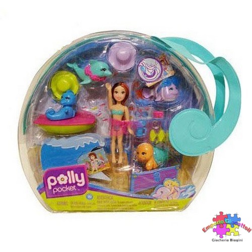 Polly Pocket - Borsetta amici del mare