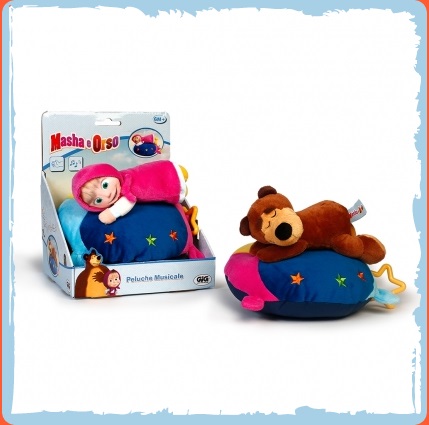 Masha e Orso  peluche musicale
