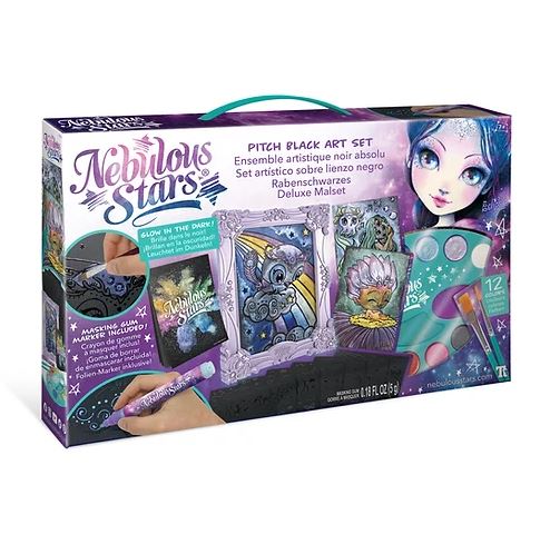 Nebulous Stars set artistico nero scuro