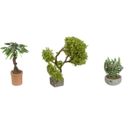 H0 Personaggi - Piante in vaso -3pz