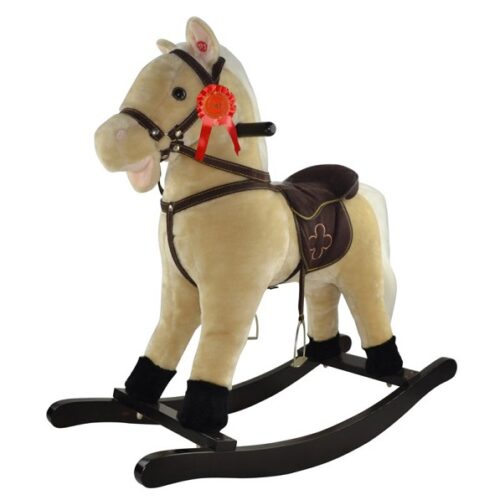 CAVALLO a dondolo BEIGE