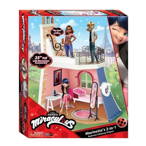 Miraculous - Marinette 2 in 1 camera e balcone