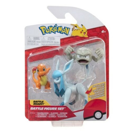 Pokemon Geodude, Charmander #1, Glaceon