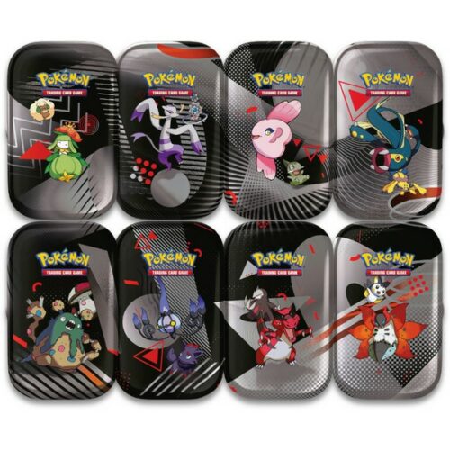 Pokemon Luce Nera Fuoco Bianco Mini Tin