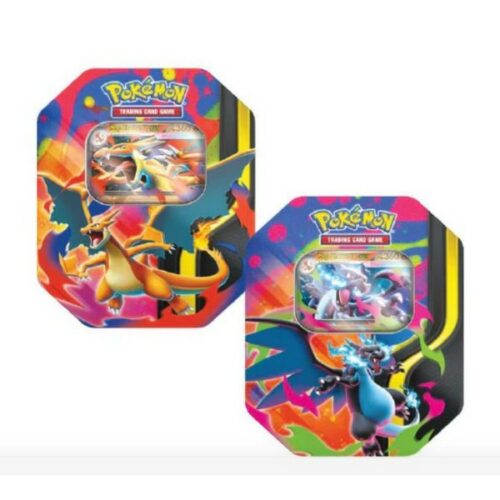 Pokemon Tin Mega CHARIZARD X ex Y