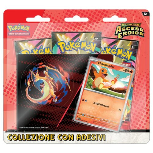Pokemon Collezione con adesivi  ASCESA EROICA