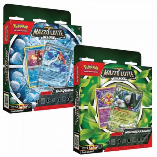 Pokemon mazzo lotte deluxe Quaquaval Meowscarada