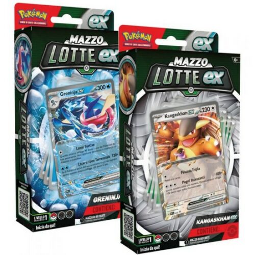 Pokemon mazzo lotte ex Kangaskhan Greninja
