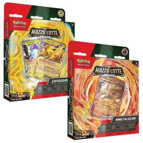 Pokemon mazzo lotte deluxe Ninetales Zapdos