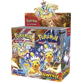 Pokemon Box 36 buste Scintille Folgoranti