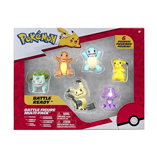 Pokemon Battle  figure 6 pz