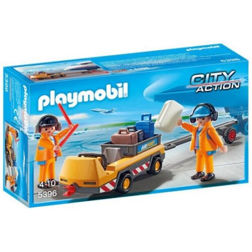 5396 City Action VEICOLO TRASPORTO BAGAGLI CON ADDETTI PISTA