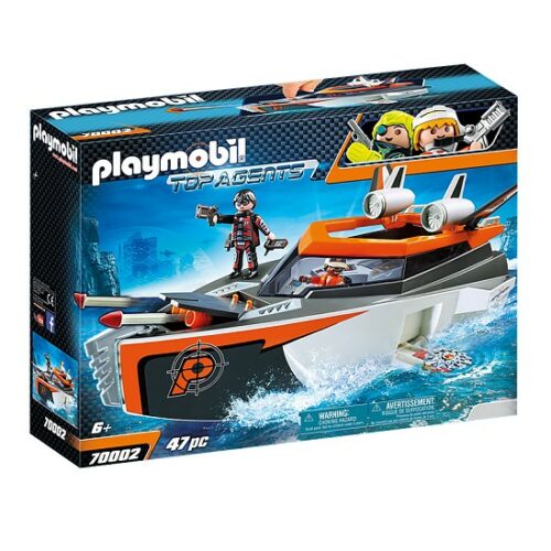 70002 Top Agents MOTOSCAFO TURBO DELLO SPY TEAM