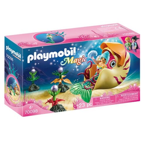 70098 Magic SIRENA CON CARROZZA NAUTILUS