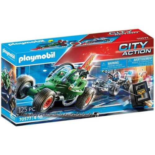 70577 City Action KART DELLA POLIZIA E FUGGITIVO
