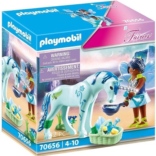 70656 Faires UNICORNO CON FATA GUARITRICE