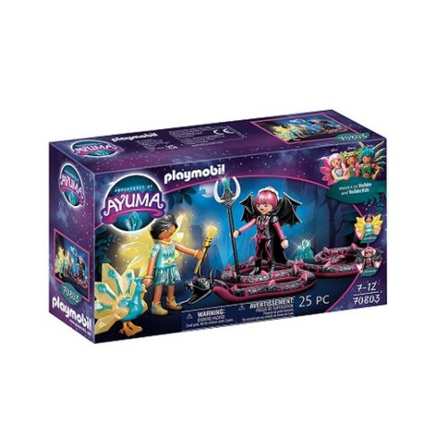 70803 Ayuma : CRYSTAL FAIRY E BAT FAIRY CON I COMPAGNI ANIMALI