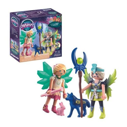 71236 Ayuma : CRYSTAL E MOON FAIRY CON COMPAGNI ANIMALI