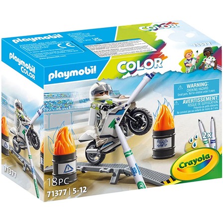 71377 COLOR Crayola : MOTO DA CORSA