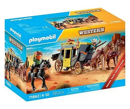 71862 Western Diligenza e Bandito