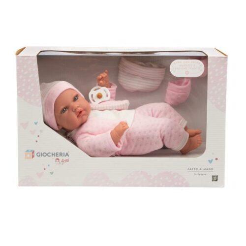 ARIAS - Bebè 33cm  Completino ROSA piange