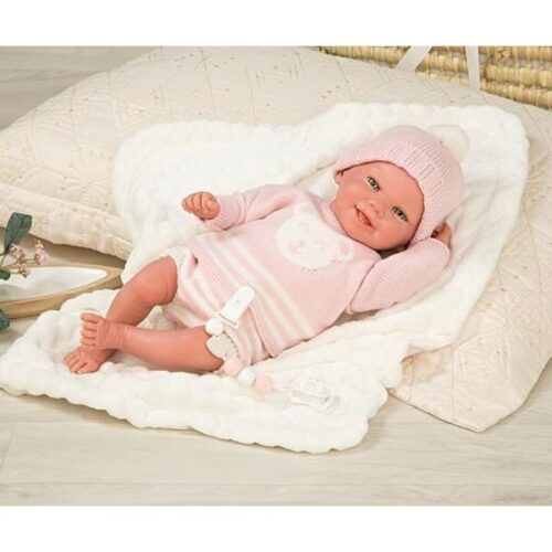 ARIAS - Reborn LICIA  40cm Vinile con peso realistico