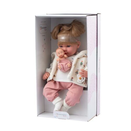 ARIAS - Bimba ISABEL  con bebè 45cm