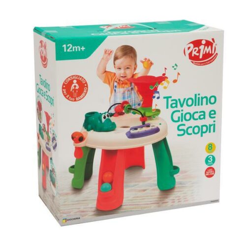 PRIMI TAVOLINO GIOCA E SCOPRI