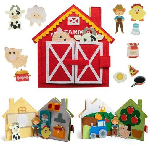 Libro in Feltro FARM