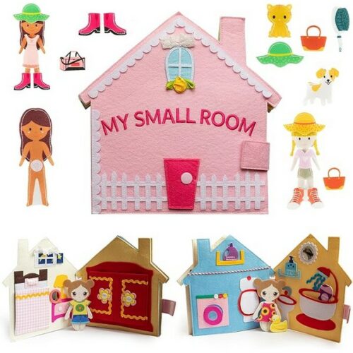 Libro in Feltro MY SMALL ROOM