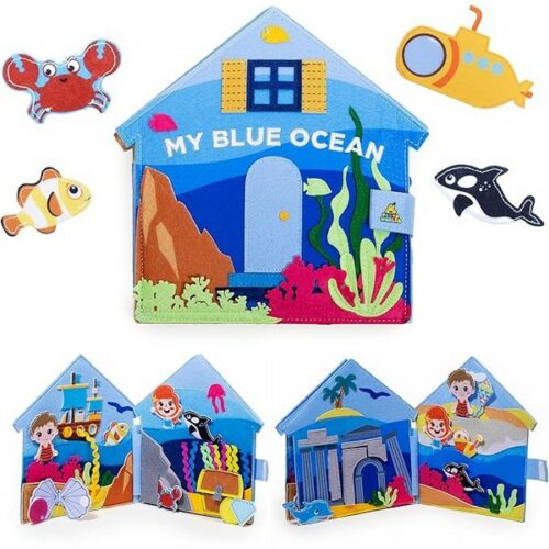 Libro in Feltro MY BLUE OCEAN