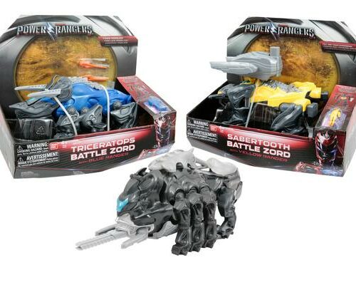 Power Rangers Movie - Mastodon Battle Zord con ranger