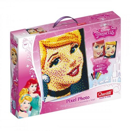 Pixel Photo Princess - Cenerentola e Ariel